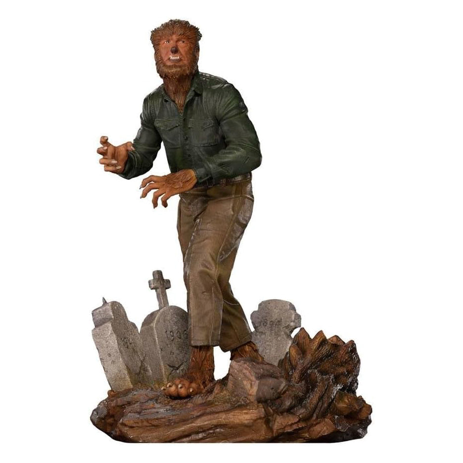 Iron Studios BDS 1/10 Art Scale Limited Edition Statue Universal Monsters Wolf Man Deluxe