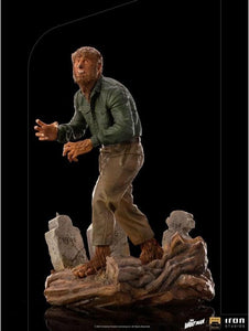 Iron Studios BDS 1/10 Art Scale Limited Edition Statue Universal Monsters Wolf Man Deluxe