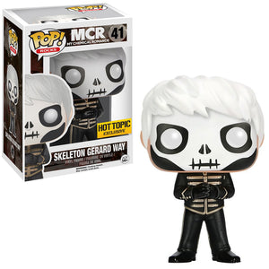 Pop! Rocks My Chemical Romance Gerard Way Skeleton #41 Exclusive