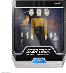 Super7 Ultimates Star Trek The Next Generation Wave 1 Lieutenant Commander Data