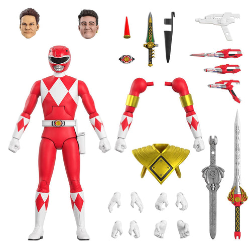 Super7 Ultimates Mighty Morphin Power Rangers Wave 2 Red Ranger