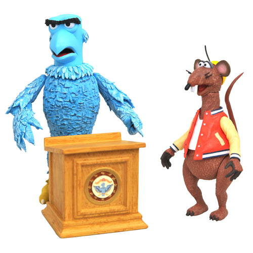 The Muppets Select Sam the Eagle & Rizzo Action Figures